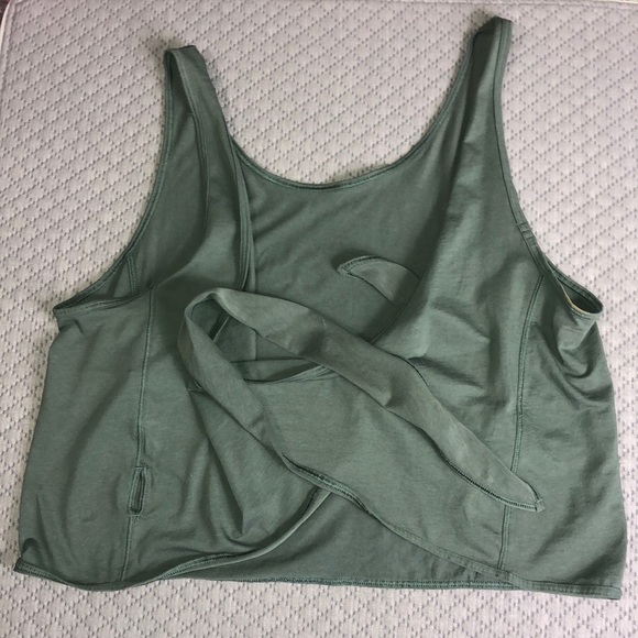 🆕 Lululemon Its A Tie Tank Size 8 - Dark Forest - Picture 7 of 9